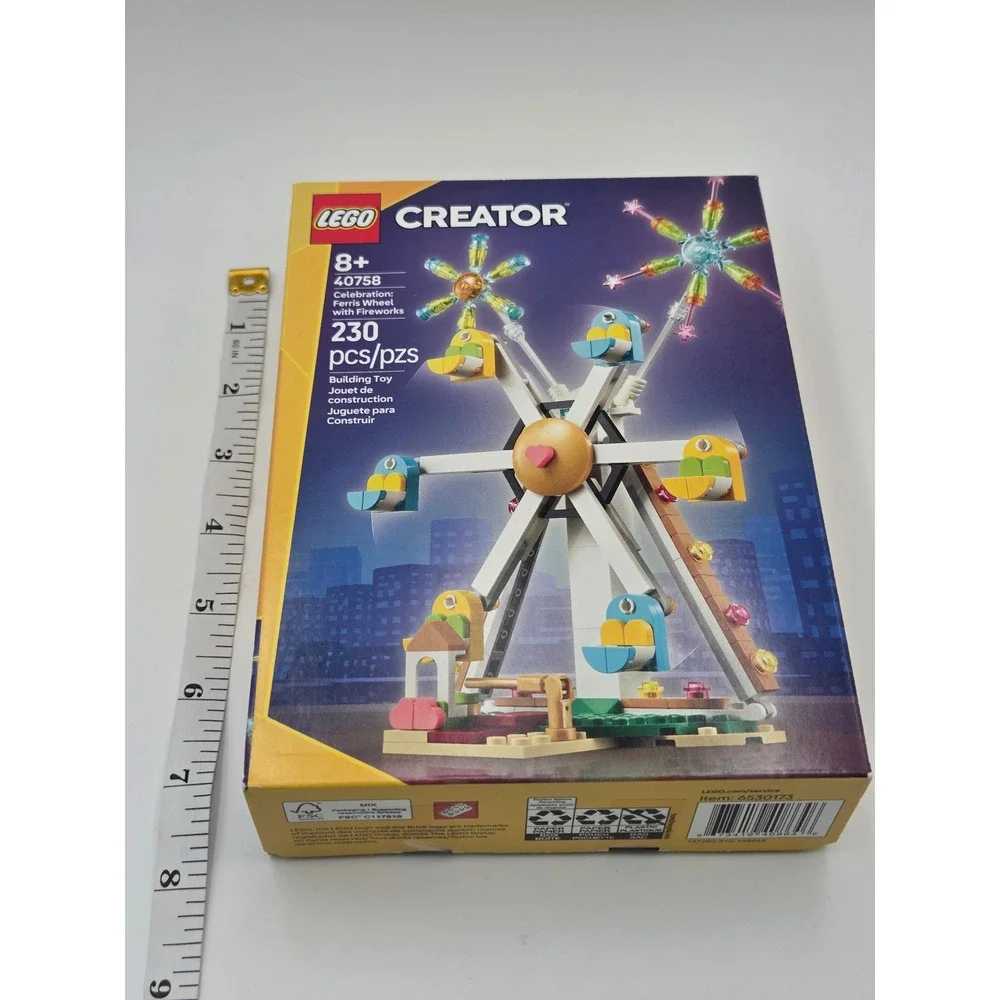 LEGO Creator Celebration Ferris Wheel with Fireworks 40758 Building Toy 230 Pcs